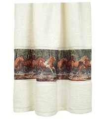 Horse Theme Towels