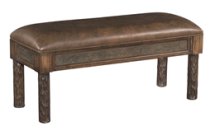 Upholstered Country Bedroom Bench