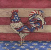 Patriotic Rooster