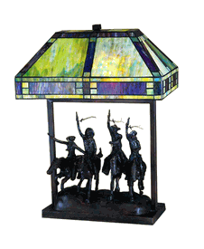 Range Riders Table Lamp