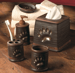 Bear Paw Bath Accessories