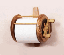 Fishing Reel Tissue Holder