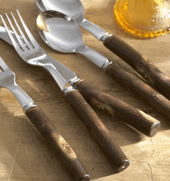 Hickory Stick Flatware Set