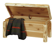 Log Blanket Chest