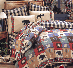 Moose and Bear Comforter