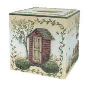 Outhouse Decor Tissue Box