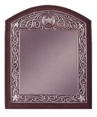 Star Scroll Mirror