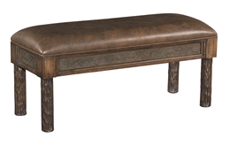 Upholstered Country Bedroom Bench