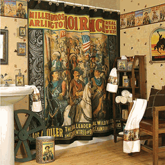 Wild West Shower Curtain