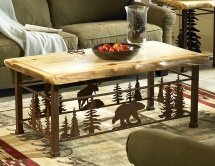 Bear and Moose Coffee Table