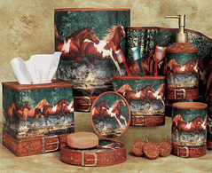 Horse Theme Bathroom Accessories