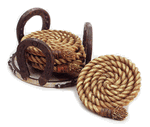 Rope Design Coaster Set