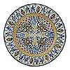 Talavera Style Ceramic Plate